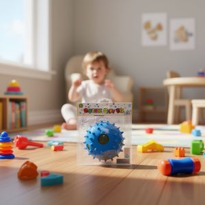 ลูกบอลหนามบีบได้ ขนาด 7 ซม. ของเล่นบีบคลายเครียด สำหรับเด็กและผู้ใหญ่ - Product Image 3