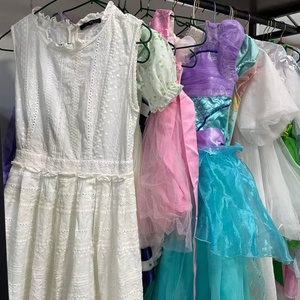 Vestido Ligero de Verano para Niñas, Cuello Redondo, Sin Mangas, Falda de Tul, para Fiestas de Cumpleaños, Ropa Usada - Product Image 5