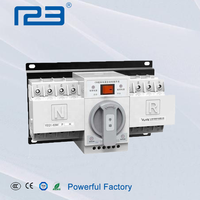 123 Yuye YEQ1 MCB Tipe Tiga Fasa Generator Changeover Switching CB Kelas 4P 6-63A Mini Automatic Transfer Switch (ATS) Oem Odm