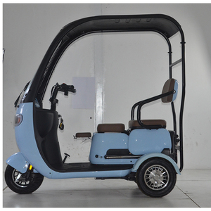 <span class=keywords><strong>Taxi</strong></span> électrique à 3 roues de haute qualité à vendre tricycle de cargaison électrique tricycle à double rangée de sièges pour adultes - Product Image 3