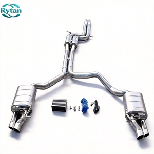 Système d'échappement Catback en acier inoxydable à soupapes Rytan Performance Valvetronic pour Audi <span class=keywords><strong>Rs6</strong></span> C7 <span class=keywords><strong>4</strong></span>.0tt 2018 - Product Image 1