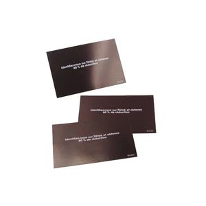 Duurzame, op maat gemaakte, 300gsm, 150x100mm, milieuvriendelijke visitekaartjes voor ziekenhuizen, dierenverblijven en thuisgebruik, met reliëf, inclusief envelop. - Product Image 3