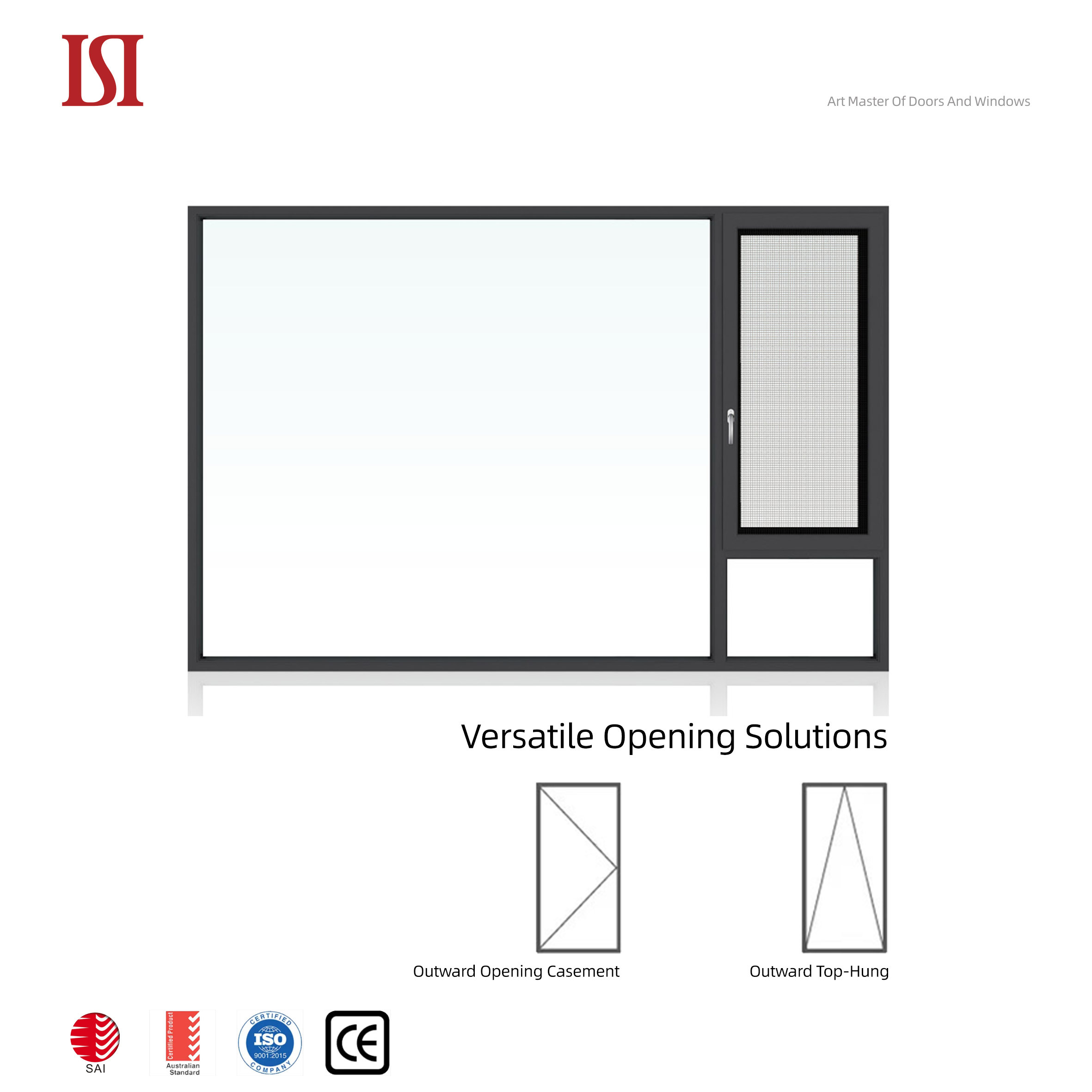 How to Choose Glass Window Aluminum Casement Type Windows