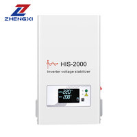 Régulateur de tension compact à onduleur AC 1KVA 2KVA 3.5KVA, entrée 90V-310V, sortie monophasée 220/230V, assurant une alimentation électrique stable