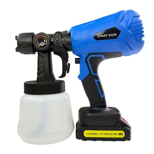 Pistolet <span class=keywords><strong>pulvérisateur</strong></span> sans fil professionnel KQ-821000C 21V pour l'arrosage des jardins, la peinture des fleurs, la désinfection domestique - pour le bricolage - Product Image 3