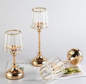 Candelabro in Metallo Stile Europeo Romantico per Matrimoni, Soggiorno, Sala da Pranzo, Decorazioni per Hotel, Ornamenti e Modelli - Product Image 3