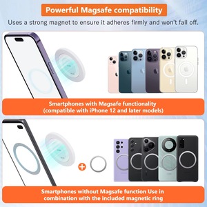 Miroirs à <span class=keywords><strong>selfie</strong></span> magnétiques pour Apple 16 15 14 13 12 et <span class=keywords><strong>Samsung</strong></span>, miroirs pour caméra arrière pour l'enregistrement vidéo MG-20 - Product Image 2