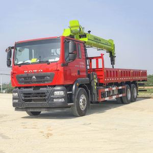 รถบรรทุกติดเครน Sinotruk TX 6x4 พร้อมบูม Zoomlion 14 ตัน 5 ท่อน ครบชุดสำหรับงานวิศวกรรมสะพาน - Product Image 2