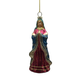 Pendentifs Soldat <span class=keywords><strong>Casse</strong></span>-Noisette en Verre Multicolores 15cm pour Décoration de Noël, Fêtes et Nouvel An - Product Image 4