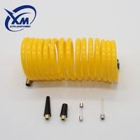 Compresseur de voiture 12V ABS, gonfleur de pneus électrique, lumière LED, jauge de pression numérique, moniteur de pression des pneus, tube allongé pour les situations d'urgence