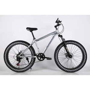 Marco de aleación de 26 <span class=keywords><strong>pulgadas</strong></span> Bicicleta gorda Bicicleta de nieve de <span class=keywords><strong>29</strong></span> <span class=keywords><strong>pulgadas</strong></span> con 7 engranajes de velocidad Sistema de línea de freno de horquilla de aleación de aluminio - Product Image 2
