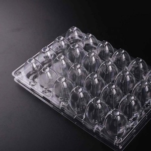 Bán Buôn Thân Thiện Với Môi Nhựa 24 Chim Cút Trứng Khay Trong Rõ Ràng Dùng Một Lần Vỉ Bao Bì Thực Phẩm Cấp Bán Lẻ Hiển Thị Snap Nắp - Product Image 5