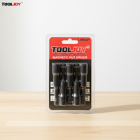TOOLJOY Jeu de douilles magnétiques CRV de haute qualité 8*65mm, outils de montage métriques et impériaux pour l'assemblage industriel