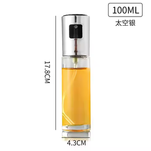 Pulvérisateur d'huile d'olive de type poussoir de cuisine Pompe à huile <span class=keywords><strong>Pot</strong></span> anti-fuite Grill BBQ Pulvérisateur Distributeur d'huile BBQ Saucière Outils - Product Image 4