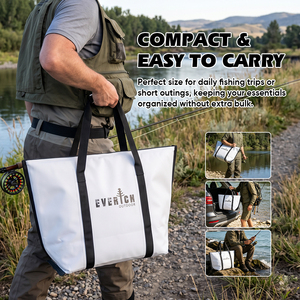 Sac isotherme <span class=keywords><strong>de</strong></span> pêche moderne, robuste, écologique, grande capacité, étanche et portable pour utilisation en bateau. - Product Image 5