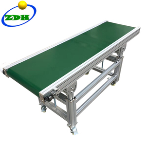 High Performance Electronic Belt Conveyor Systems Mobile Phone Assembly Line 300mm Machinery Repair Shops MOTOR Fire Resistant