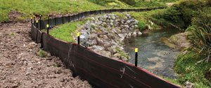 2 Ft. X 100 pi. 3 Ft. X 100 pi. Treillis soudé et service de traitement soudé Clôture <span class=keywords><strong>en</strong></span> silt avec support métallique - Product Image 6