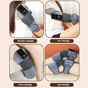 Nuovo Massaggiatore a Vibrazione Ricaricabile con Riscaldamento e Compressione d'Aria per Terapia di Riabilitazione delle Gambe, Supporto per Ginocchia per Anziani - Product Image 6