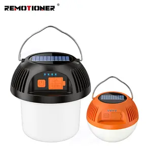 Lampe de Camping LED solaire Rechargeable Portable multifonction, nouveau Design 2023