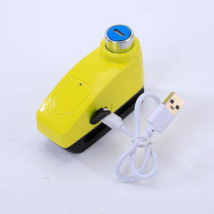 Kunci rem <span class=keywords><strong>Alarm</strong></span> Anti air 120db, kunci rem sepeda motor, kunci pintar dengan pengisian daya USB - Product Image 2