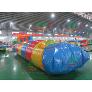 Đồ chơi nước bơm hơi thương mại ngoài trời bền chắc bằng PVC của Châu Á, phao phóng nước, phao nhảy, đệm nhảy - Product Image 6