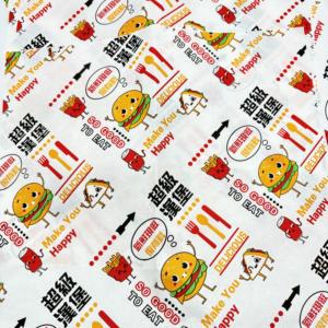 Papel de Envolver Alimentos de Doble Cara, Antigrasa, con Logotipo Personalizado, para Sándwiches, Hamburguesas, Fideos y Uso en Restaurantes - Product Image 4