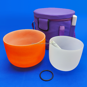 Khuyến mãi nóng! Giá gốc nhà máy Bộ bát hát pha lê 6 inch đến 20 inch, âm thanh thanh tao, cân bằng luân xa, bộ bát hát thạch anh - Product Image 2