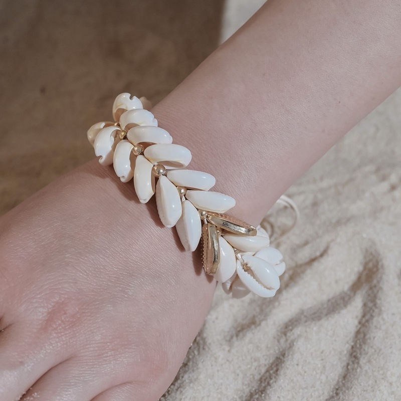 Bohemian Style Shell Bracelet Fashion Woven