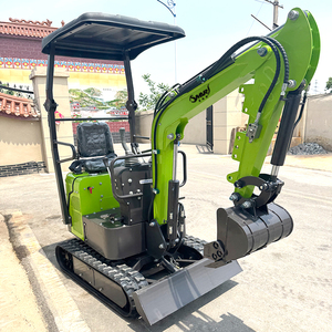 Mini-excavatrice sur chenilles de 1,0 tonne, moteur Koop neuf de 4 tonnes, PLC, engrenages, roulements, pompe, rayon de braquage court, utilisation agricole/jardin/construction - Product Image 3