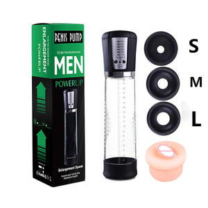 <span class=keywords><strong>Masturbador</strong></span> eléctrico Girlspower, Juguetes sexuales de 6 velocidades, consolador, bomba, entrenador de pene, alargador de estiramiento al vacío, taza de masturbación masculina - Product Image 3
