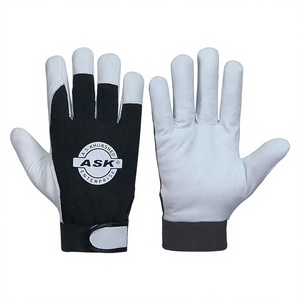 Gants de travail pour les travaux quotidiens, jardinage, peinture, mécanique, manipulation d'outils, cuir souple, gants de chauffeur de camion - Product Image 1
