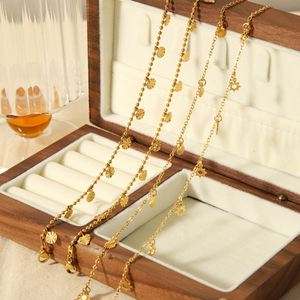 Chevillère en acier titane tendance été pour fille, accessoires pour les pieds en pierre naturelle pour femme - Product Image 2