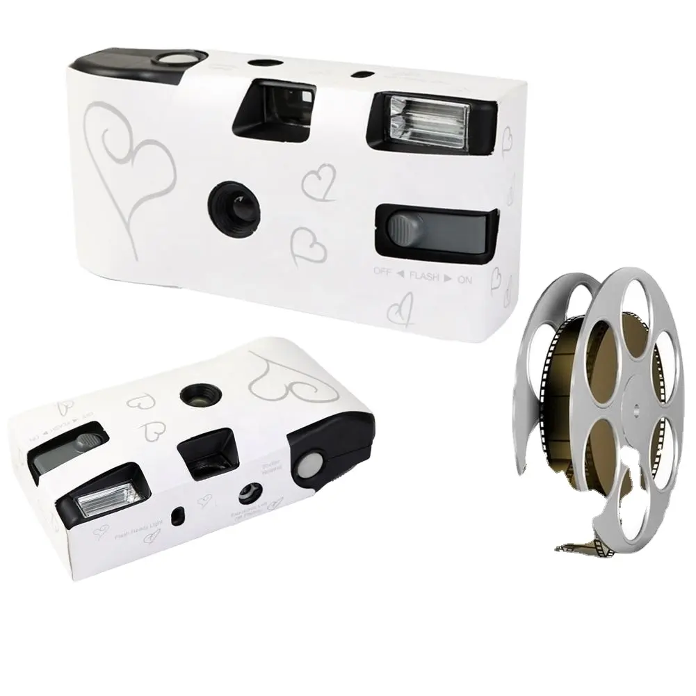 Wedding Favors And Gifts 16 Photos Power Flash HD Single Use One Time Disposable Film Camera Wedding Favors And Gifts