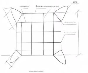 Filet de sécurité tressé noué de haute qualité pour l'arrêt de chute et la protection, filet d'escalade, fournitures marines, filet à piston - Product Image 5