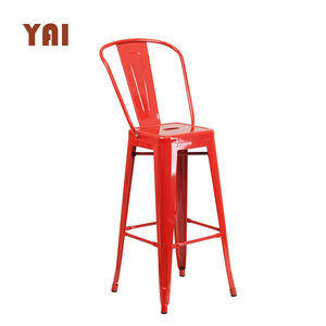 <span class=keywords><strong>Chaise</strong></span> de bar en fer antique, tabouret haut, original, pour café, salle à manger, commerce, hôtel, en métal, - Product Image 4