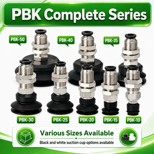Ventouse à vide EAOT PBK-10/15/20/25/30/35/40/50, support de ventouse, ventouse industrielle - Product Image 2