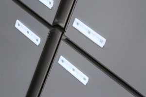 Réfrigérateur encastrable portable 4 portes à dissipation par le bas, sans givre, gris, pour usage domestique - Product Image 3