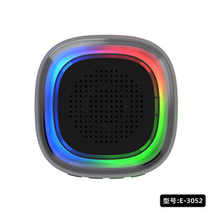 Nouveau design OEM 3W Stereo Sound RGB led Lumière colorée Haut-parleur bluetooth avec radio fm - Product Image 4