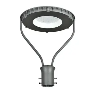 Le luci superiori del palo del recinto all'aperto di alluminio hanno condotto la lampada del paesaggio del giardino con le luci del paesaggio di alimentazione di ca del sensore della fotocellula 50W 100W 150W