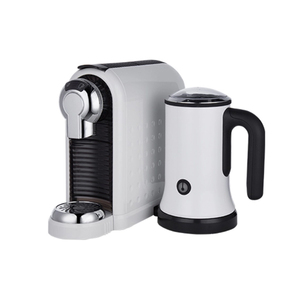 Machine à café à capsules 2 boutons avec mousseur à lait - Product Image 1