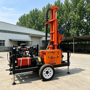 Plataforma <span class=keywords><strong>de</strong></span> Perforación <span class=keywords><strong>de</strong></span> Pozos <span class=keywords><strong>de</strong></span> <span class=keywords><strong>Agua</strong></span> Móvil con Ruedas <span class=keywords><strong>de</strong></span> 180 m, Equipo <span class=keywords><strong>de</strong></span> Perforación Subterránea - Product Image 3