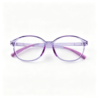Gafas Ópticas para Niños CF-89003, Anti Luz Azul, Control de Miopía, Montura Ligera de TR90, Almohadillas Nasales de Silicona Suave, Lentes TAC, Escolares