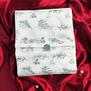 Custom Logo Printed 17gsm <b>Tissue</b> <b>Paper</b> for Clothing Packaging, Branded Gift <b>Wrapping</b> TissuePaper MOQ 100 Sheets - Product Image 1