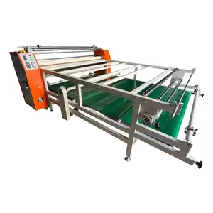 New calandra roll to roll heat press printing transfer paper rotary fabric sublimation machine for textile