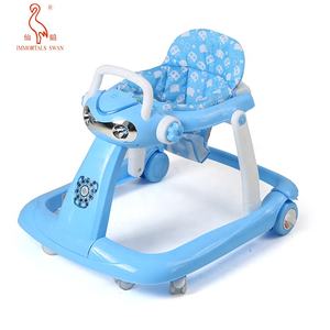 Roues universelles multifonctions anti-renversement Voiture pliante en plastique pour tout-petits Trotteur avec roues et siège - Product Image 5