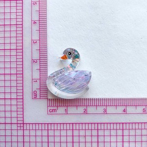 Corona cigno accessori resina forcina acqua Patch custodia del telefono bracciale Mini resina DIY ciondoli in resina per decorazione - Product Image 4