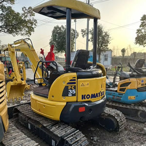 Excavadora Japonesa Original de Segunda Mano, Miniexcavadora de 3.5 Toneladas, PC35 PC35MR-2, Excavadora Komatsu, Pocas Horas de Uso, Precio Económico, Motor Komatsu - Product Image 1