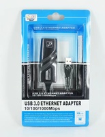 Adaptateur de câble USB 3.0 Gigabit LAN Type C USB 3.0 vers RJ45 Gigabit Ethernet - Convertisseur réseau Type-C 10/100/1000 Mbps