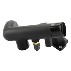 Jaguar Water Flange 96JV8A504BD Plastic <b>Radiator</b> Hose Connector AJ85885 Replacement Part - Product Image 1