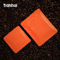 Sachet de thé en feuille d'aluminium pur Tianhui mini pochette de sac thermoscellable personnalisée personnalisée